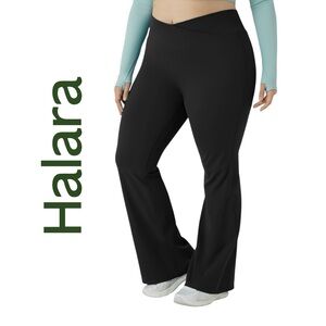 Halara Women’s High Waisted‎ Crossover Full Length Plus Size Leggings - Size 1X